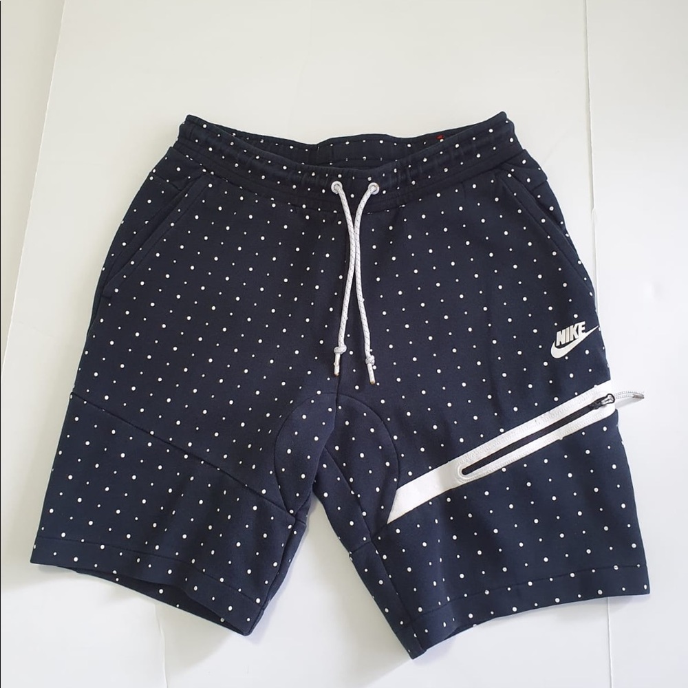 Nike Tech Fleece Polka Dot Retro Knit Shorts Sz M